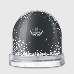 Игрушка Снежный шар Новогодняя Мария мелом