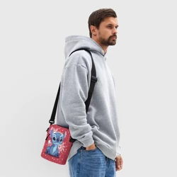 Сумка через плечо 3D Новогодний Стич - фото 2