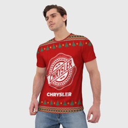 Мужская футболка 3D Chrysler new year - фото 2