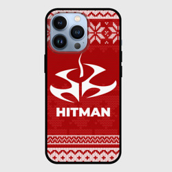 Чехол для iPhone 13 Pro Новогодний Hitman