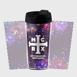 Термокружка-непроливайка Праздничный My Chemical Romance - фото 2