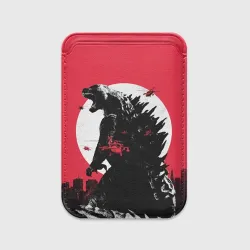 Картхолдер Magsafe магнитный Godzilla destroys the city