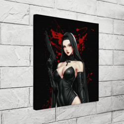 Холст квадратный Монашка  - фото 2