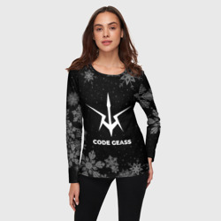 Женский лонгслив 3D Снежный Code Geass - фото 2
