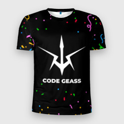 Мужская футболка 3D Slim Code Geass конфети