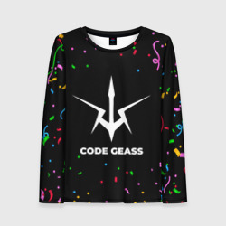 Женский лонгслив 3D Code Geass конфети