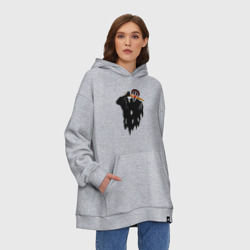 Худи SuperOversize хлопок Крик-мужик из Деревня дураков мем - фото 2