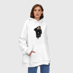 Худи SuperOversize хлопок Крик-мужик из Деревня дураков мем - фото 2