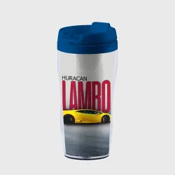 Термокружка-непроливайка Итальянский гиперкар Lambo Huracan