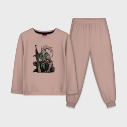 Детская пижама с лонгсливом хлопок Боевой пехотинец в броне