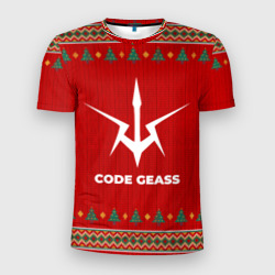 Мужская футболка 3D Slim Code Geass new year