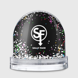 Игрушка Снежный шар Sally Face конфети