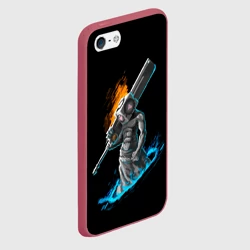 Чехол для iPhone 5/5S матовый Пирамидоголовый из Portal - фото 2