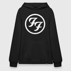 Худи SuperOversize хлопок Foo Fighters - круглый логотип