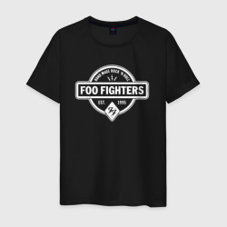 Мужская футболка хлопок Foo Fighters - logo