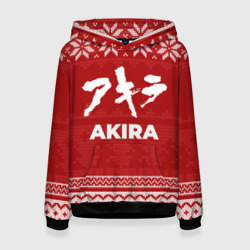 Женская толстовка 3D Новогодний Akira