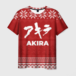 Мужская футболка 3D Новогодний Akira