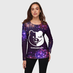 Женский лонгслив 3D Праздничный Danganronpa - фото 2