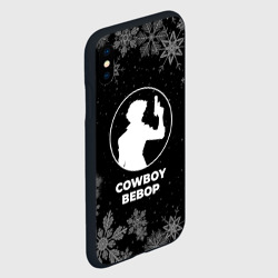 Чехол для iPhone XS Max матовый Снежный Cowboy Bebop - фото 2