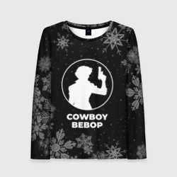 Женский лонгслив 3D Снежный Cowboy Bebop
