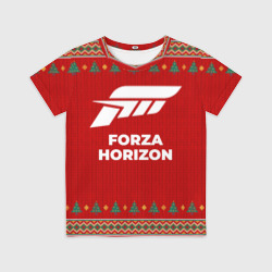 Детская футболка 3D Forza Horizon new year
