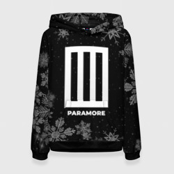 Женская толстовка 3D Снежный Paramore