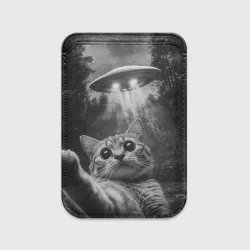 Картхолдер Magsafe магнитный Котик и НЛО