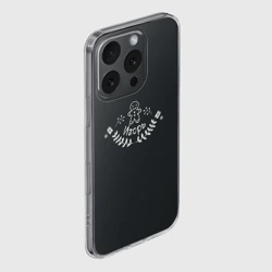 Чехол для iPhone 16 Pro Max силиконовый с защитой камеры Новогодний Игорь мелом - фото 2