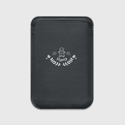 Картхолдер Magsafe магнитный Новогодняя Нина мелом