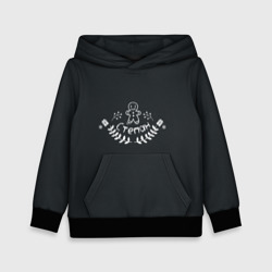 Детская толстовка 3D Новогодний Степан мелом