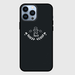Чехол для iPhone 13 Pro Max Новогодняя Яна мелом