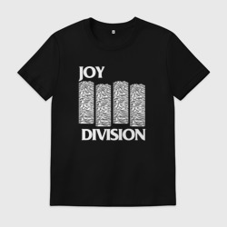 Мужская футболка хлопок Joy Division - logo