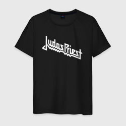 Мужская футболка хлопок Judas Priest - logo