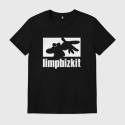 Мужская футболка хлопок Limp Bizkit - logo
