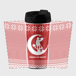 Термокружка-непроливайка Новогодний Angels of Death - фото 2
