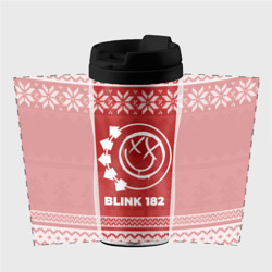 Термокружка-непроливайка Новогодний Blink 182 - фото 2
