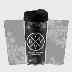 Термокружка-непроливайка Снежный Bullet For My Valentine - фото 2