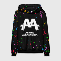 Мужская толстовка 3D Asking Alexandria конфети