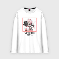 Мужской лонгслив oversize хлопок Энкор
