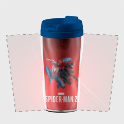 Термокружка-непроливайка Два паука Marvel spider man 2 - фото 2