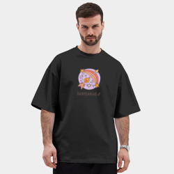 Мужская футболка Oversize хлопок premium Знак зодиака Стрелец - фото 2