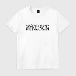 Мужская футболка хлопок Maneskin - logo