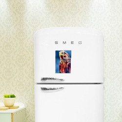 Магнитный плакат 2Х3 Орел на синем фоне - фото 2