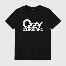 Мужская футболка хлопок Ozzy Osbourne - logo