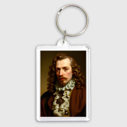 Брелок прямоугольный 35*50 Старинный портрет