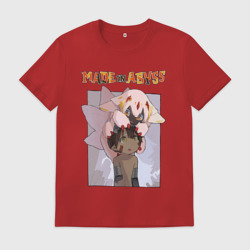 Мужская футболка хлопок Made in Abyss - Reg and Faputa