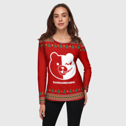 Женский лонгслив 3D Danganronpa new year - фото 2