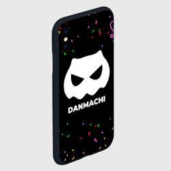 Чехол для iPhone XS Max матовый DanMachi конфети - фото 2