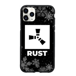 Чехол для iPhone 11 Pro Max матовый Снежный Rust