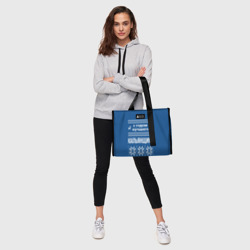 Сумка-шоппер 3D С годом лучшего кальянщика - фото 2